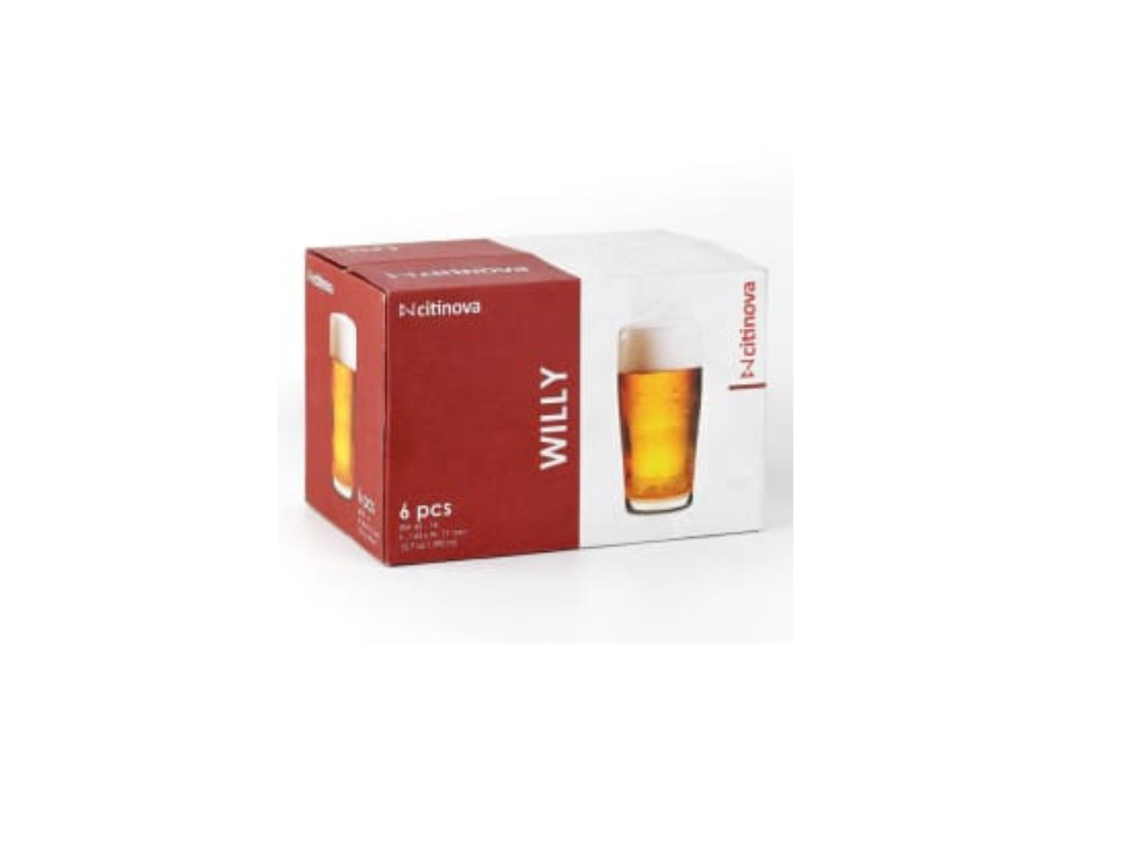 Willy Glasses | Pack of 6