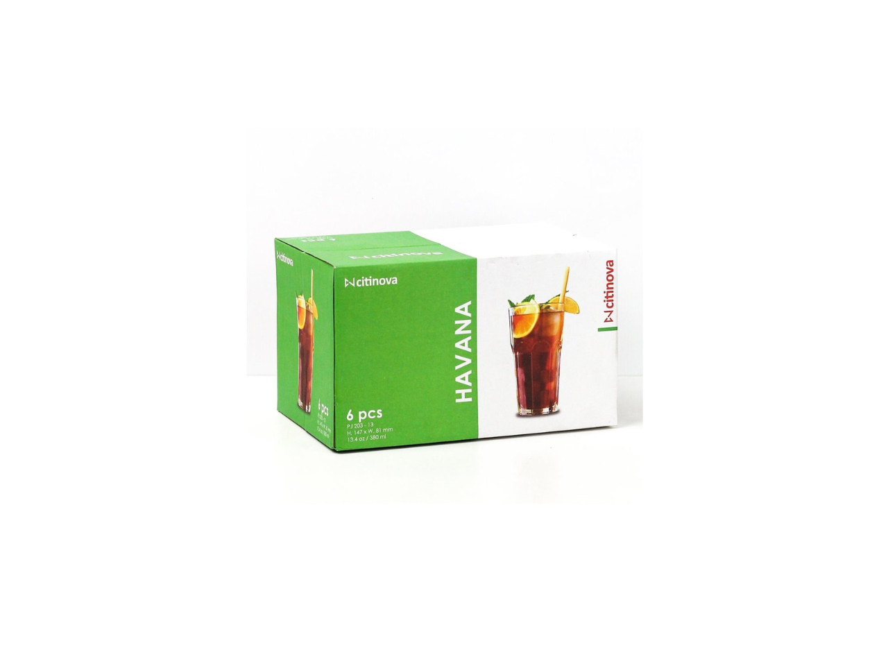 Havana Glasses | Pack of 6
