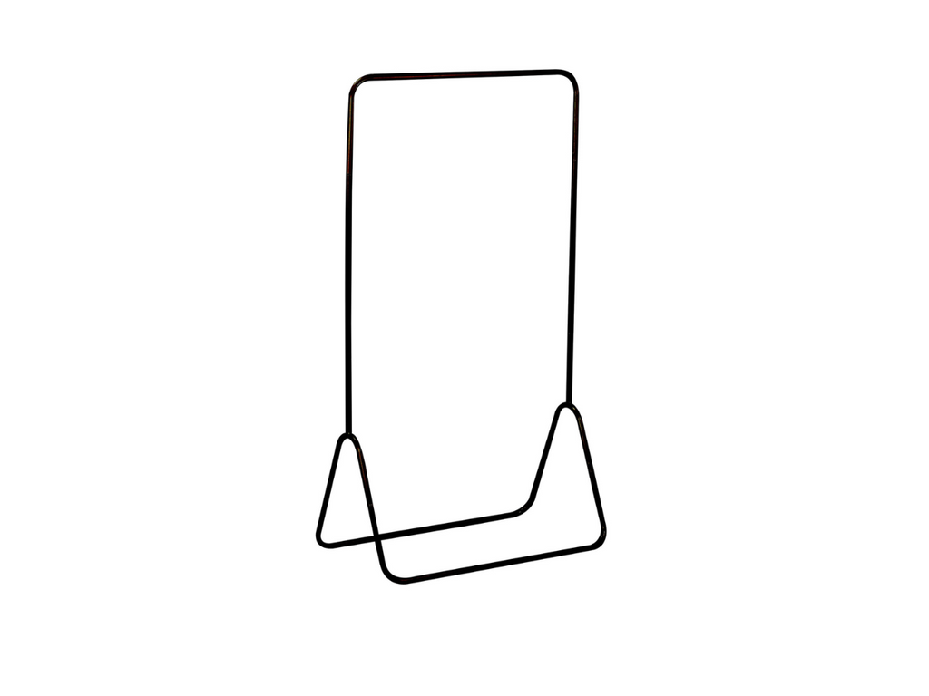 Coat Hanger Black Metal
