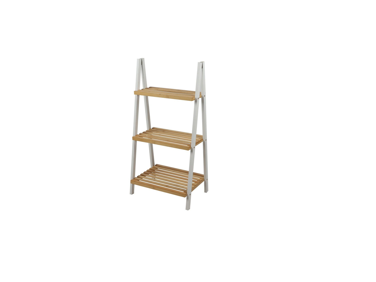 Bamboo 3-Tier Pyramid Shelf