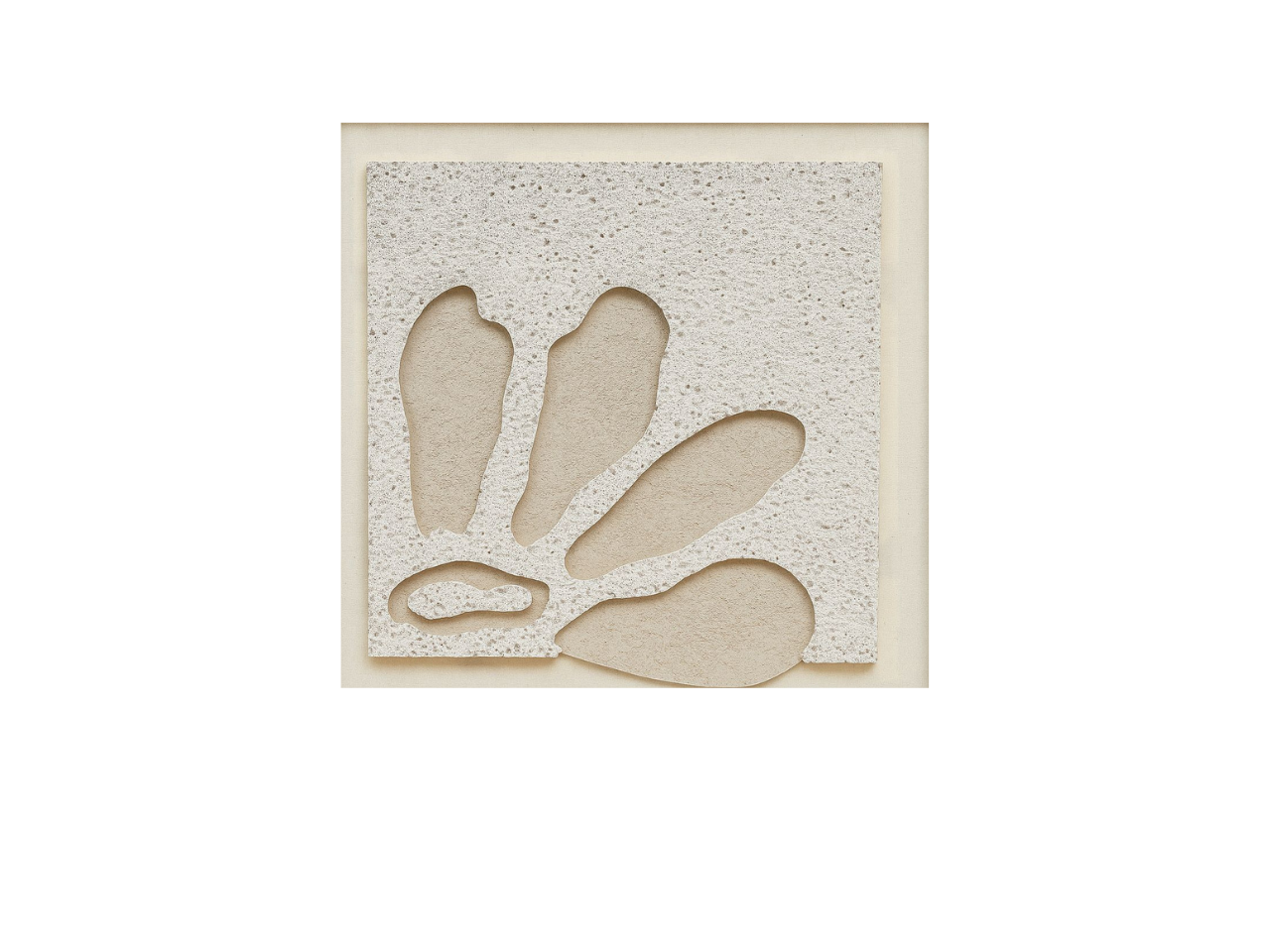 Framed Canvas with 3D Objects | 60×60×3.8CM