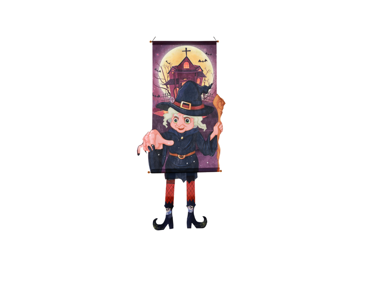Halloween Witch Wall Decoration