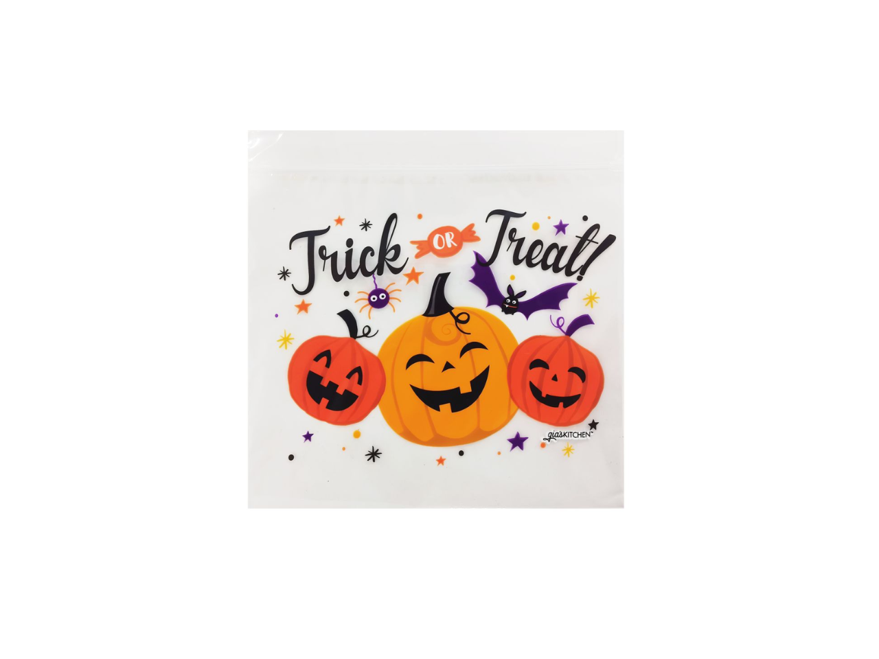 Trick or Treat Sealable Bags | 10Pcs