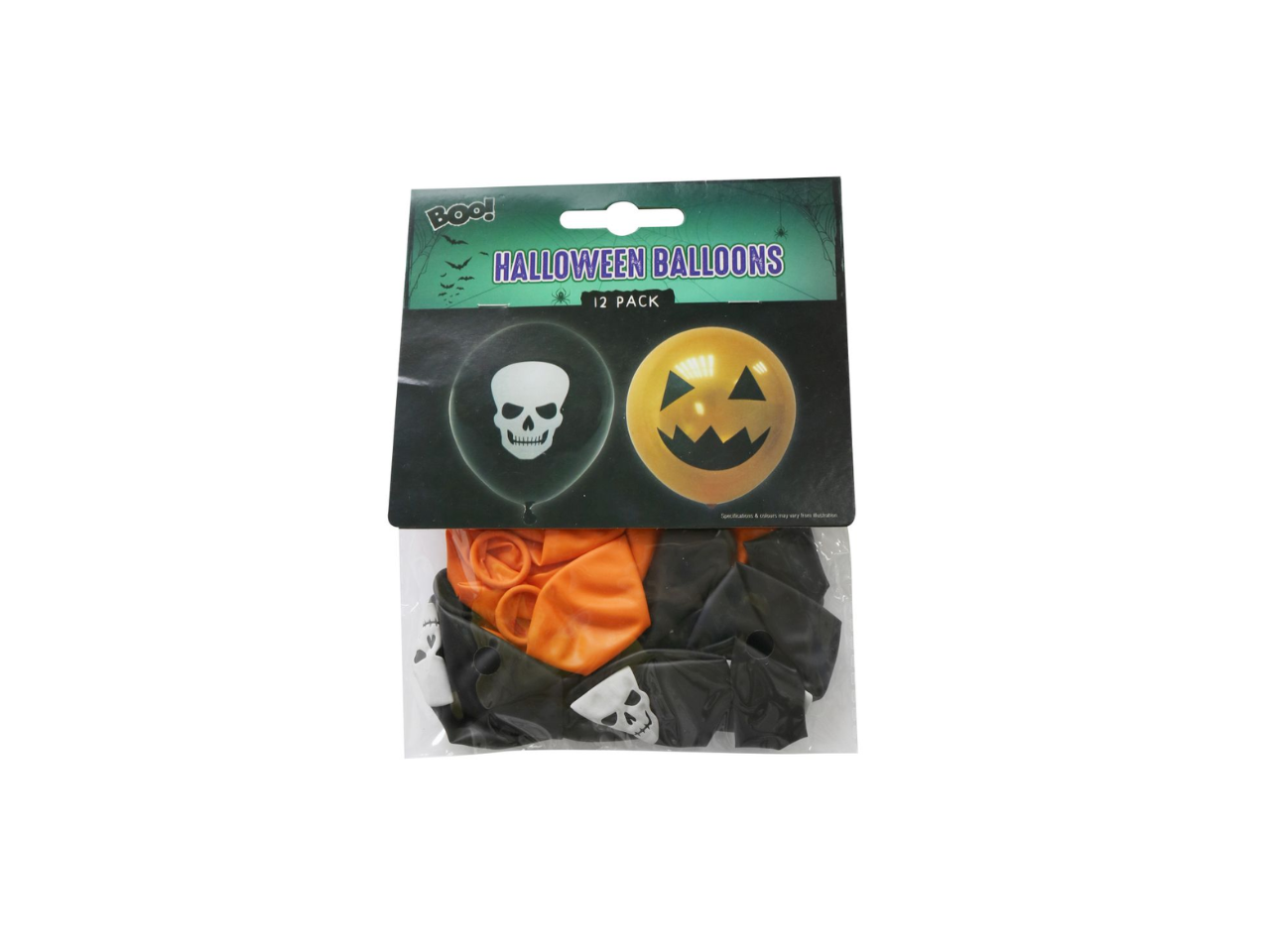 Halloween Balloons Mix | 12Pcs