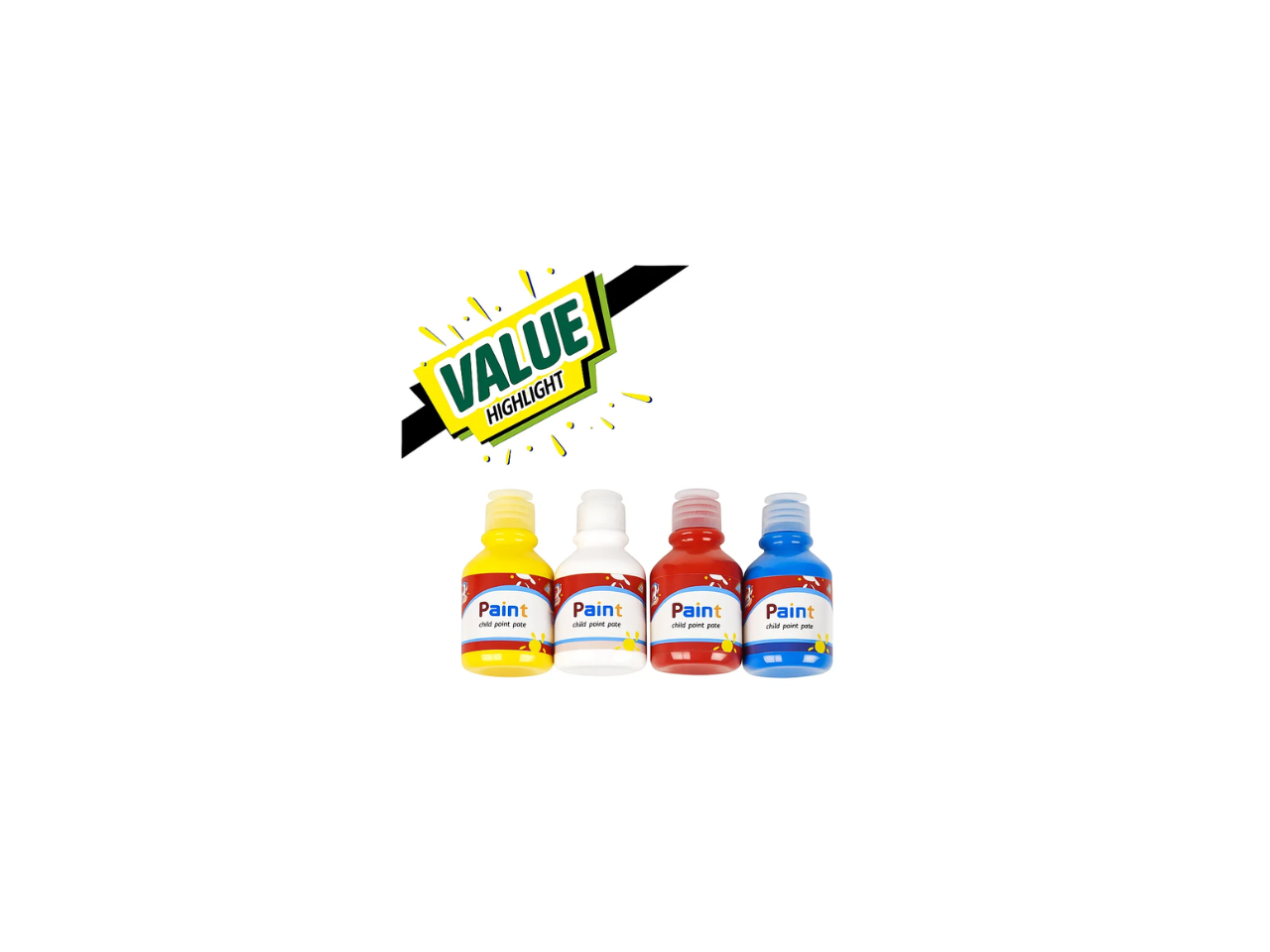 Paint Primary |  Set of 4