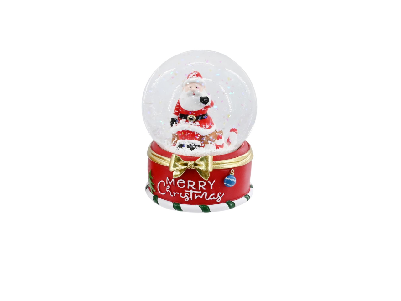 Santa Sleigh Waterball | 65mm