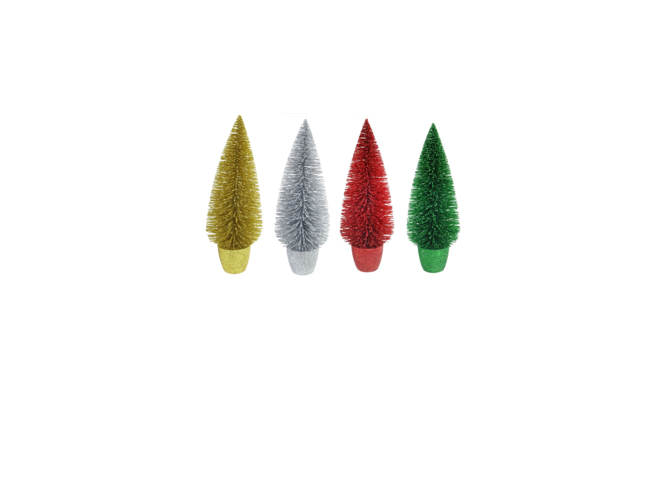 Potted Glitter Tree