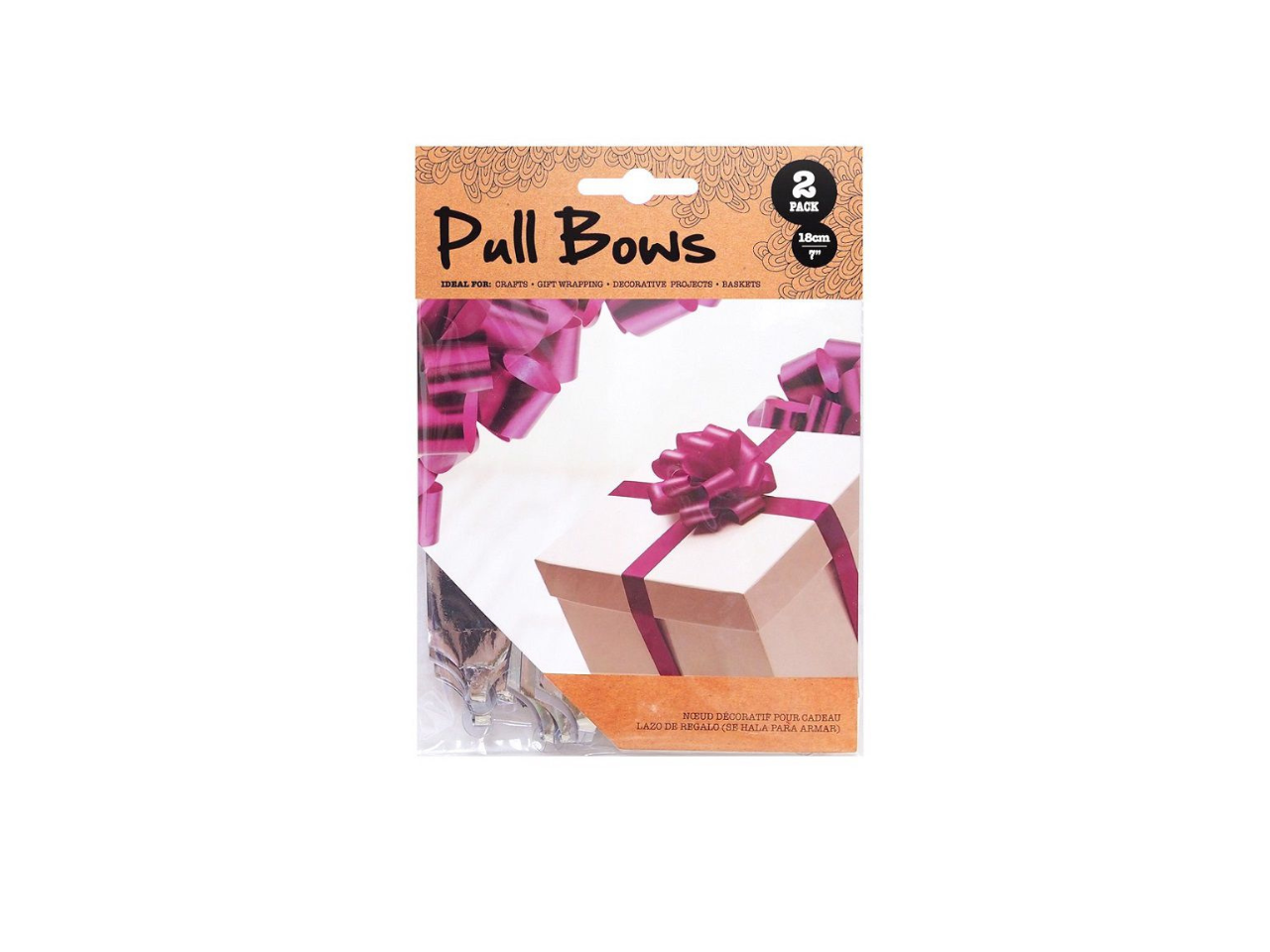 Pull Glitter Bows | Pack of 2
