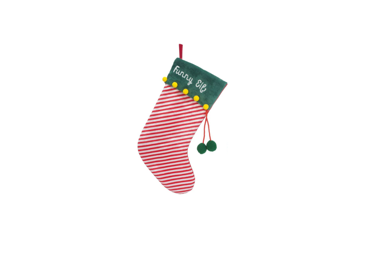 Elf Family Stocking
