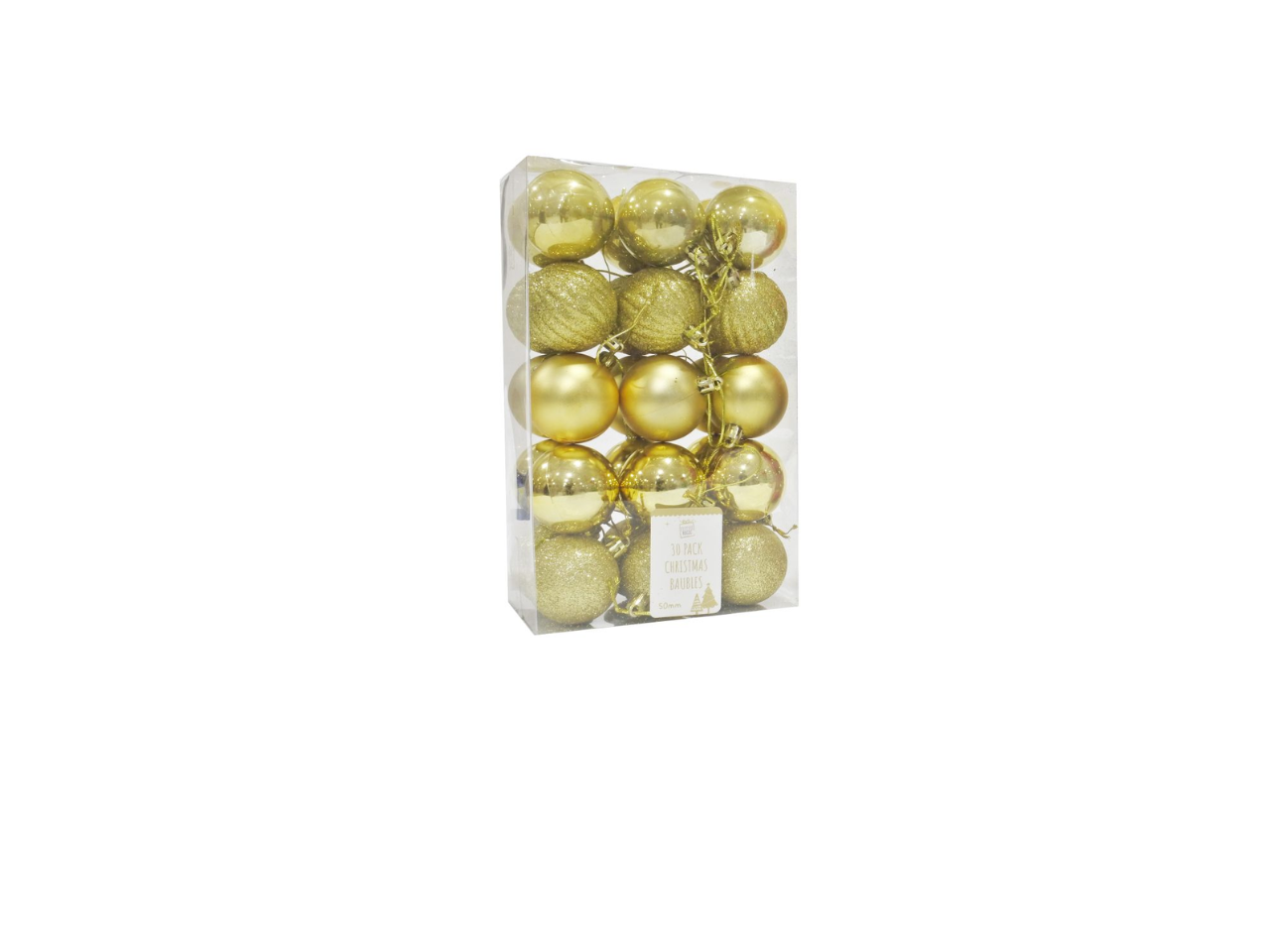 Baubles 50MM | Pack of 30