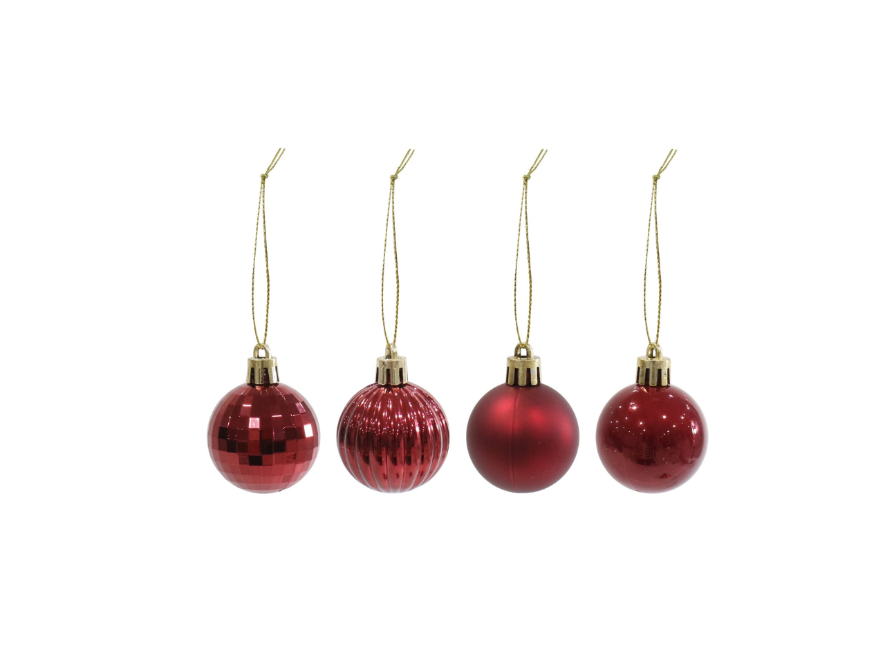 Wine Baubles 40mm | Pack of 24