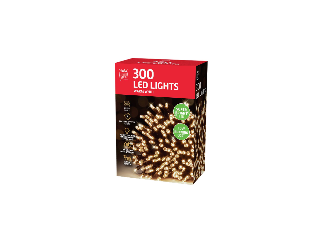 LED Lights 300  |  Warm White