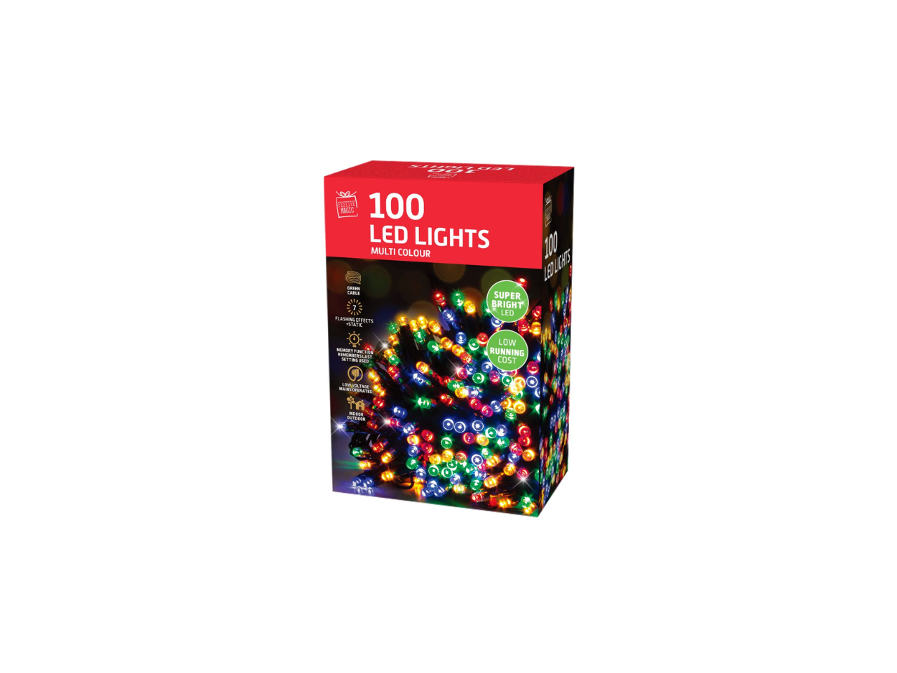 LED Lights 100  |  Multi Colour