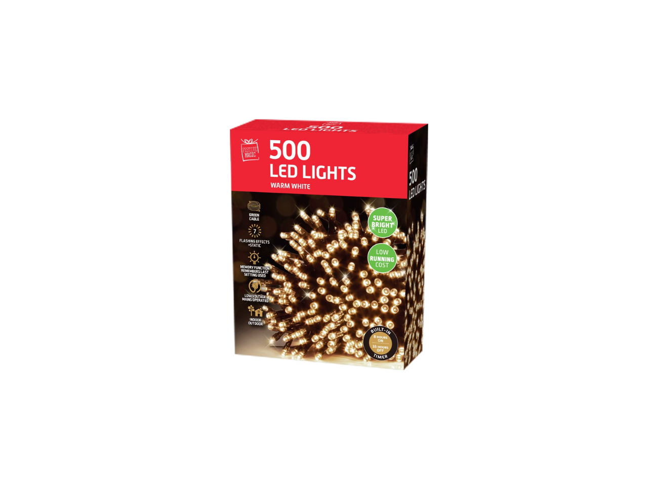 LED Lights 500 | Warm White