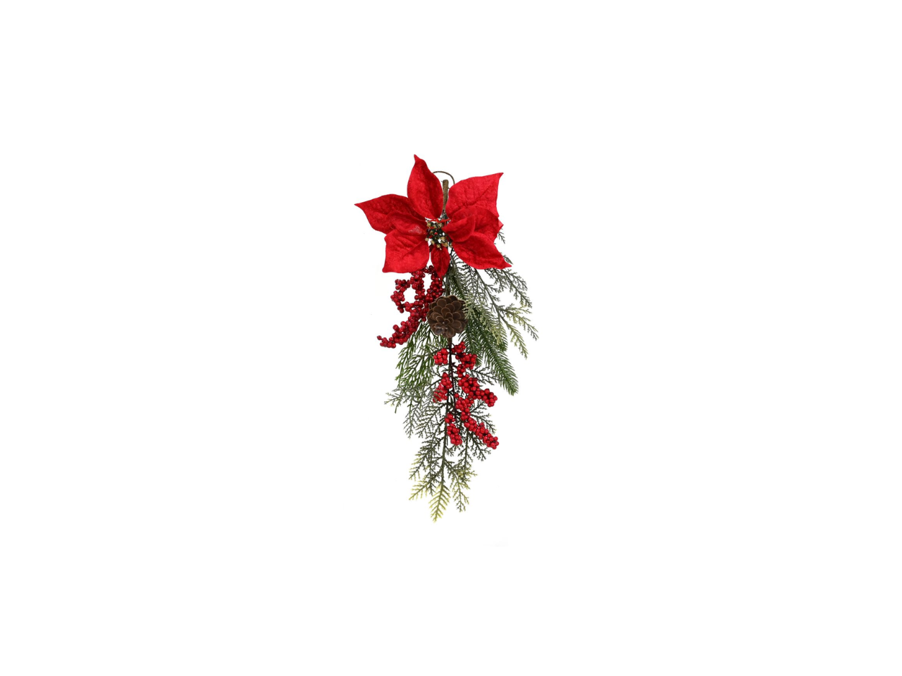 Poinsettia Pine Hanger