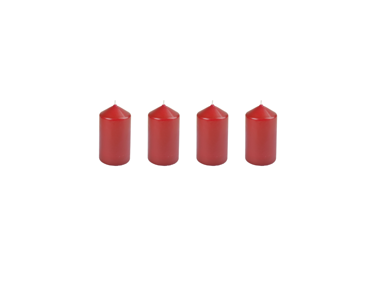 Red Candles | Pack of 4