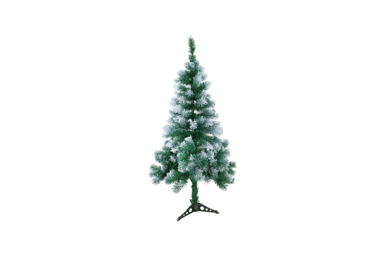 Artificial Snowy Tree  Plastic Stand | 120CM