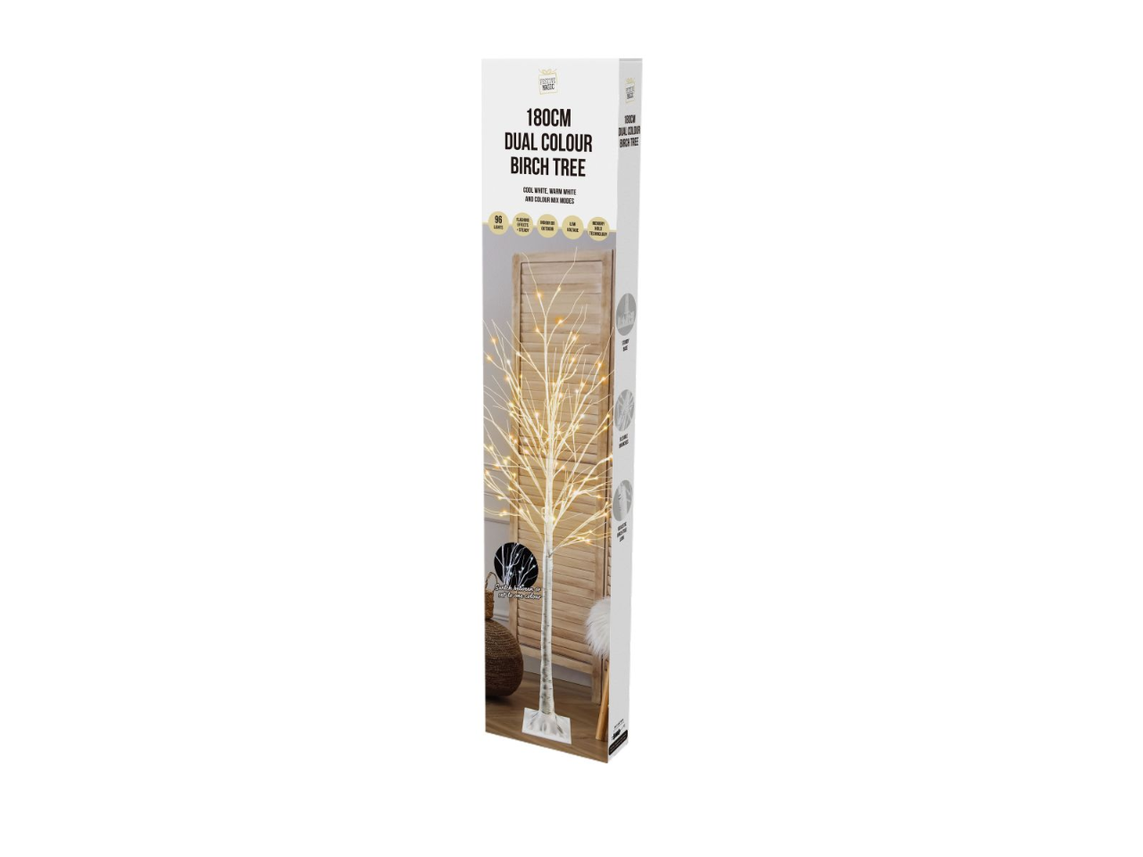 LED Birch Tree  Dual Colour | 180CM