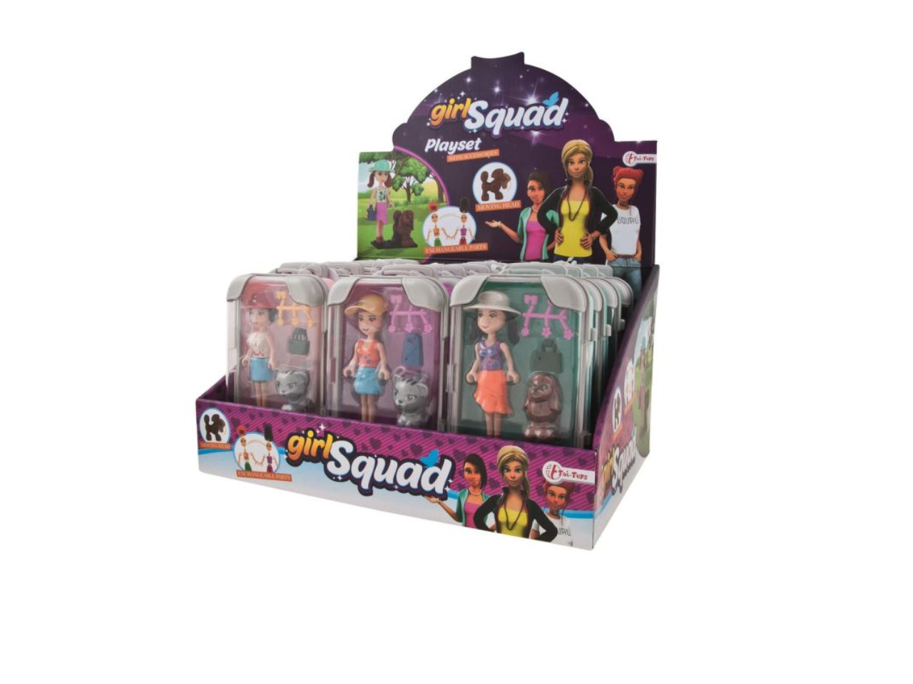 Girl Squad Pop |10 cm With Accessories In Case