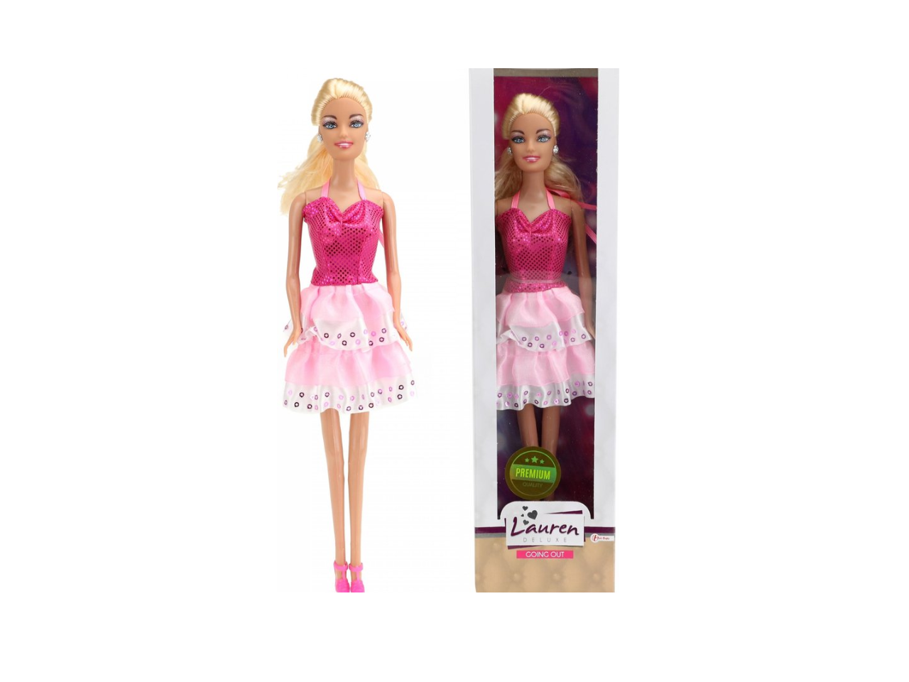 Lauren Doll | Pink Dress