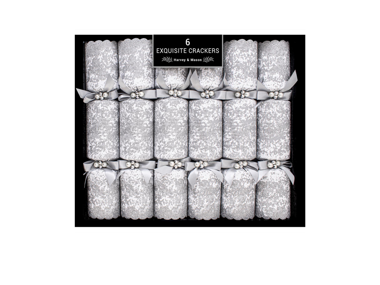 Pack of 6 Exquisite Christmas Crackers