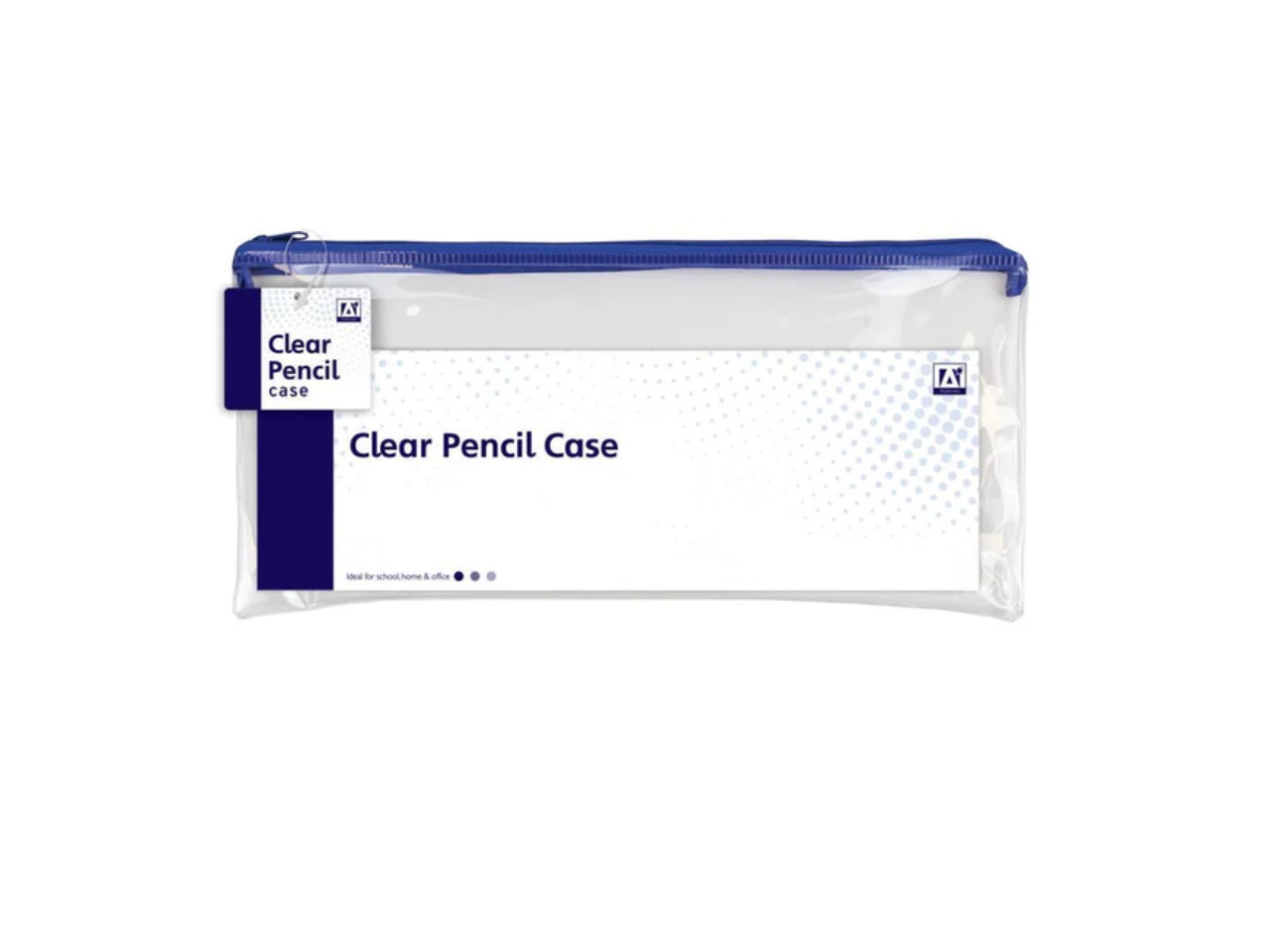 Clear Flat Exam Pencil Case| 31 CM