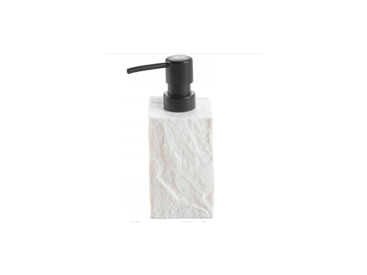 White Mineral Soap Dispenser