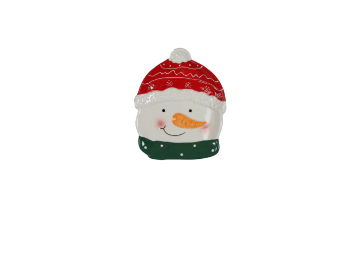 Christmas Plate | Snowman