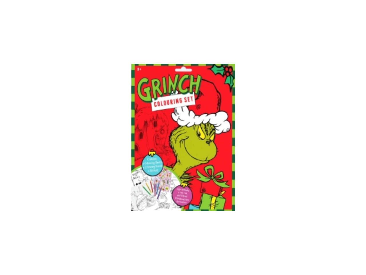 Grinch Colouring Set