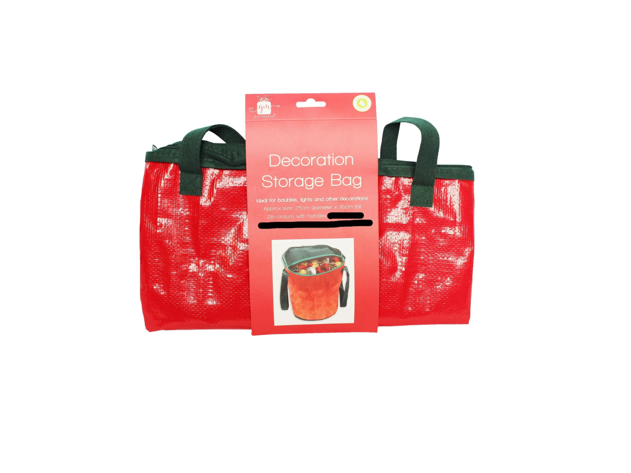 Christmas Decoration Storage Bag | 25 x 30CM