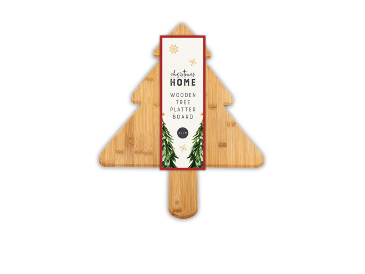Christmas Wooden Tree Platter Board |  45CM