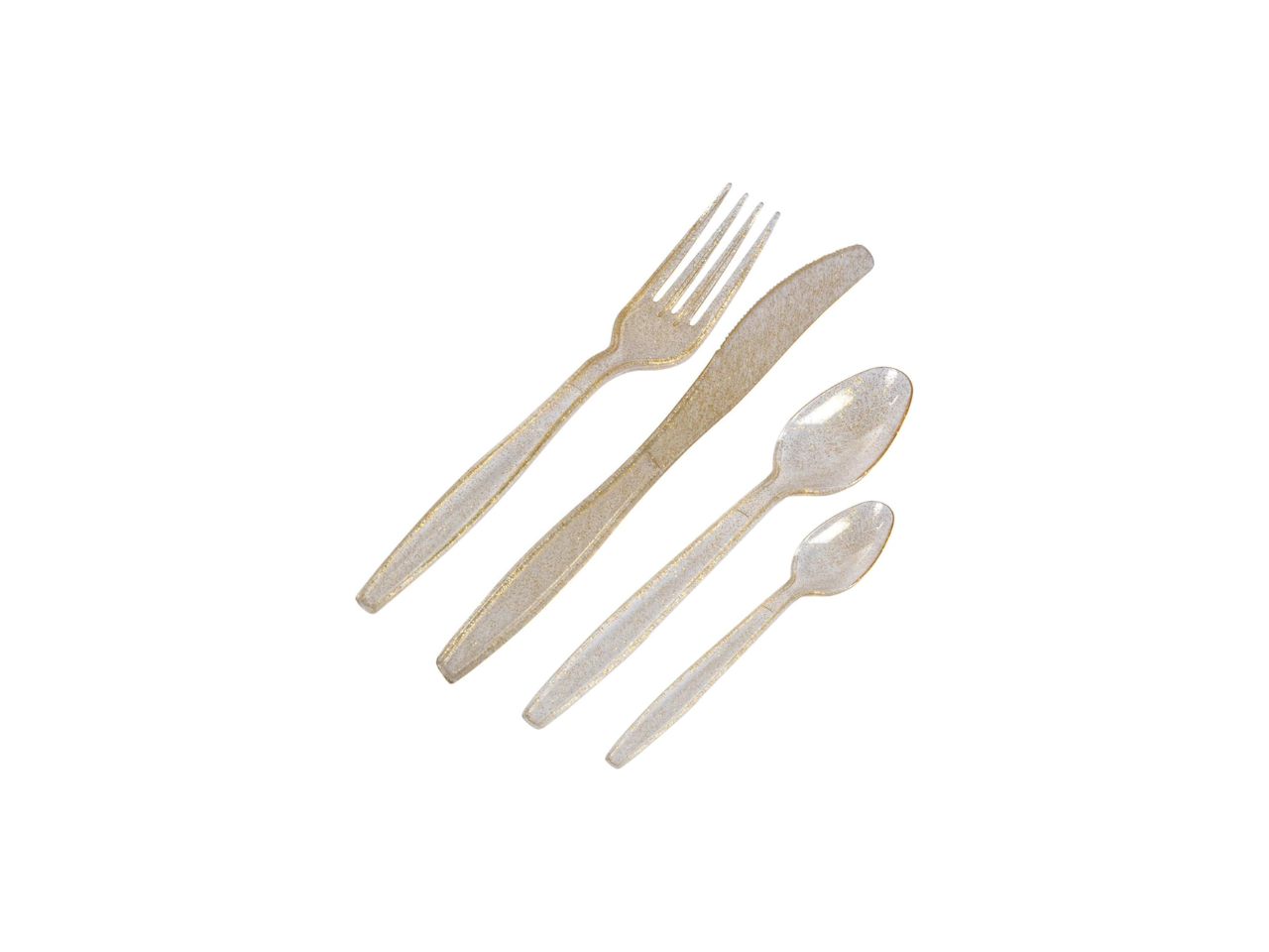 Set of 6 Reuseable Forks, Knives & Small Spoons