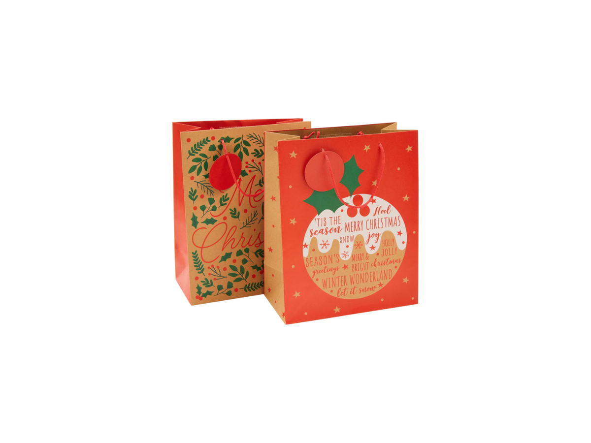 Christmas Gift Bag  | Set of 2