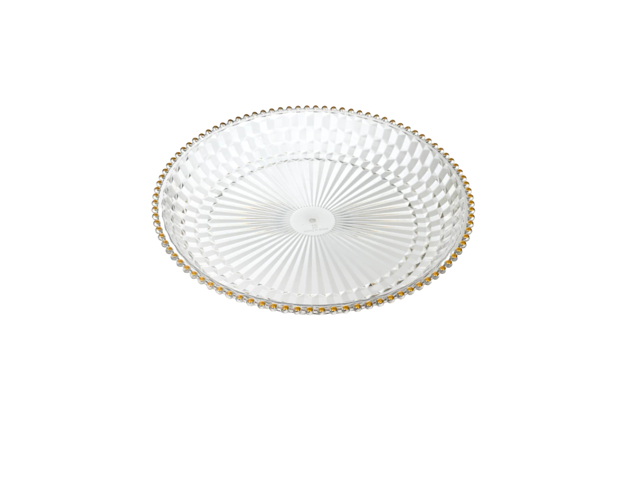 Sabah Round Plastic Tray | 38.5CM