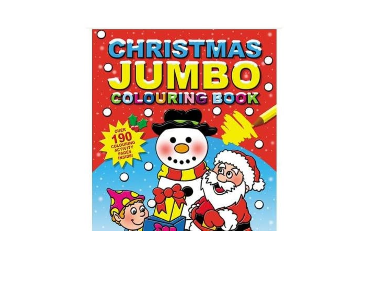 Christmas Jumbo Colouring Book