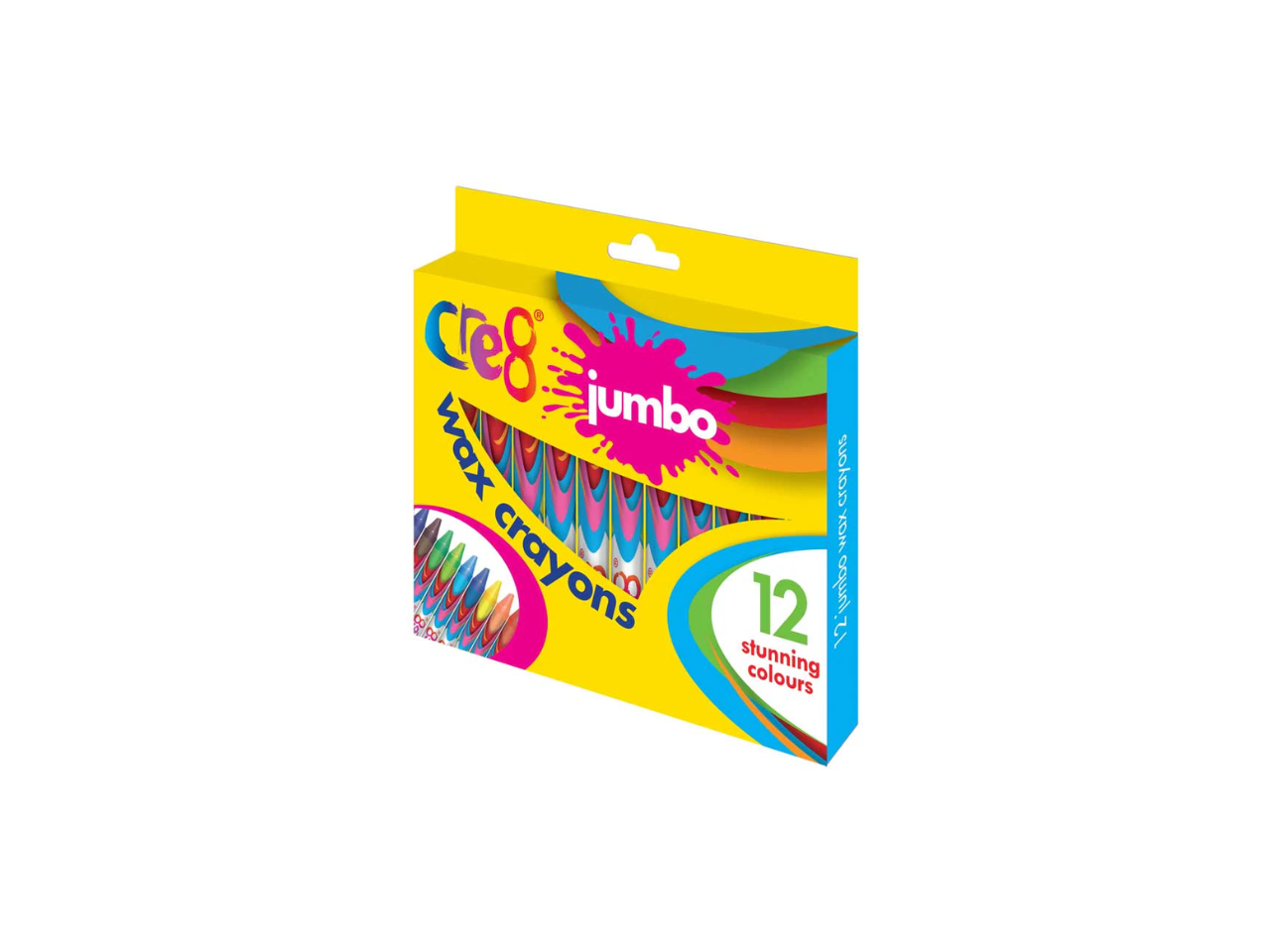 Jumbo Wax Crayons | Pack of 12