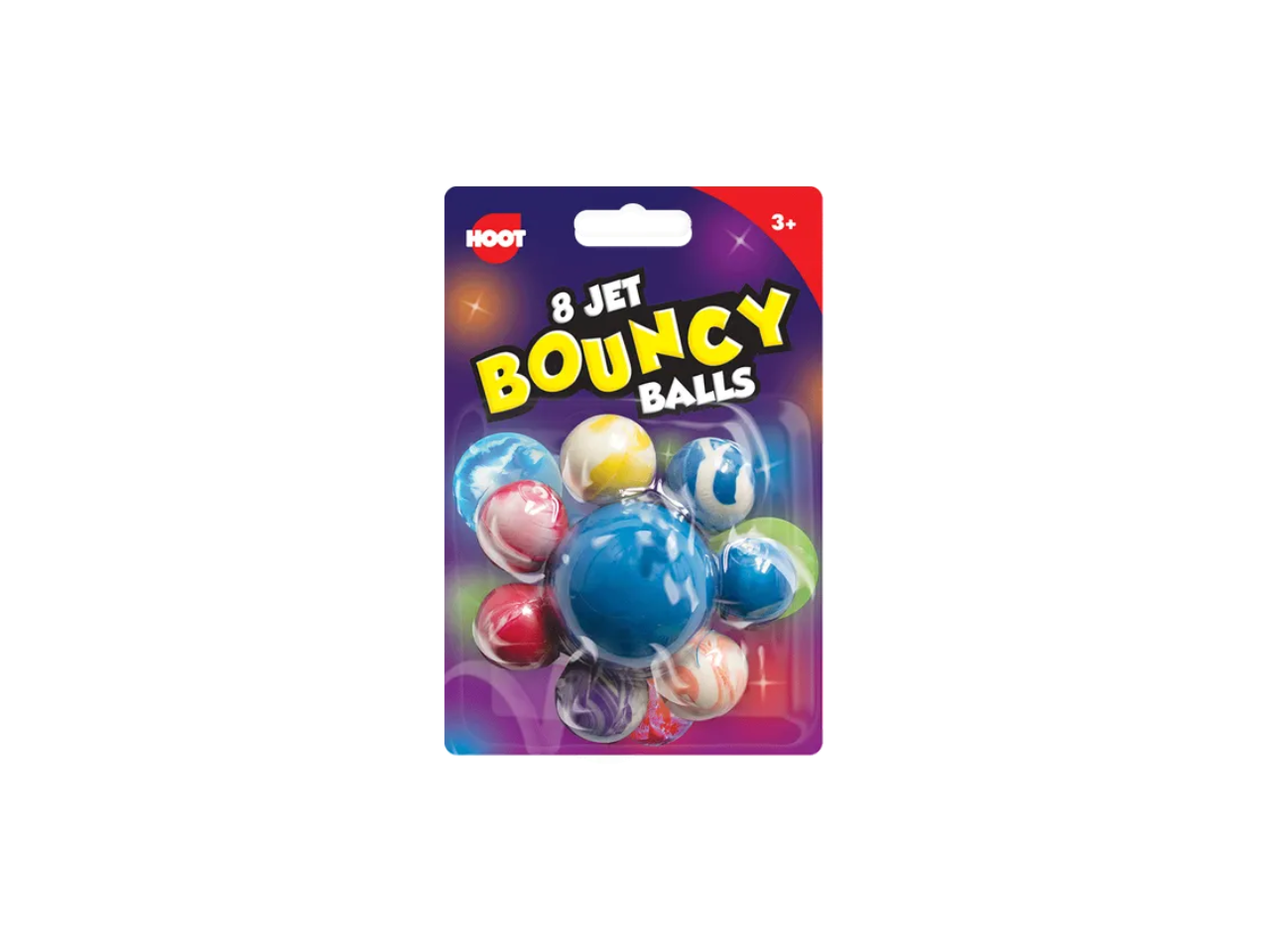 Jet Bouncy Balls | 8 Pack