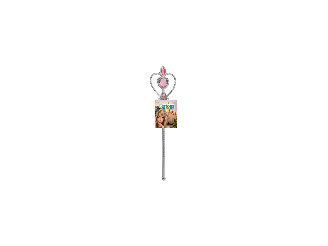 Carnival Pink Princess Wand | 30 CM
