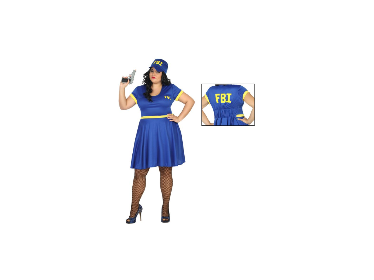 Carnival FBI Police Costume | XXL