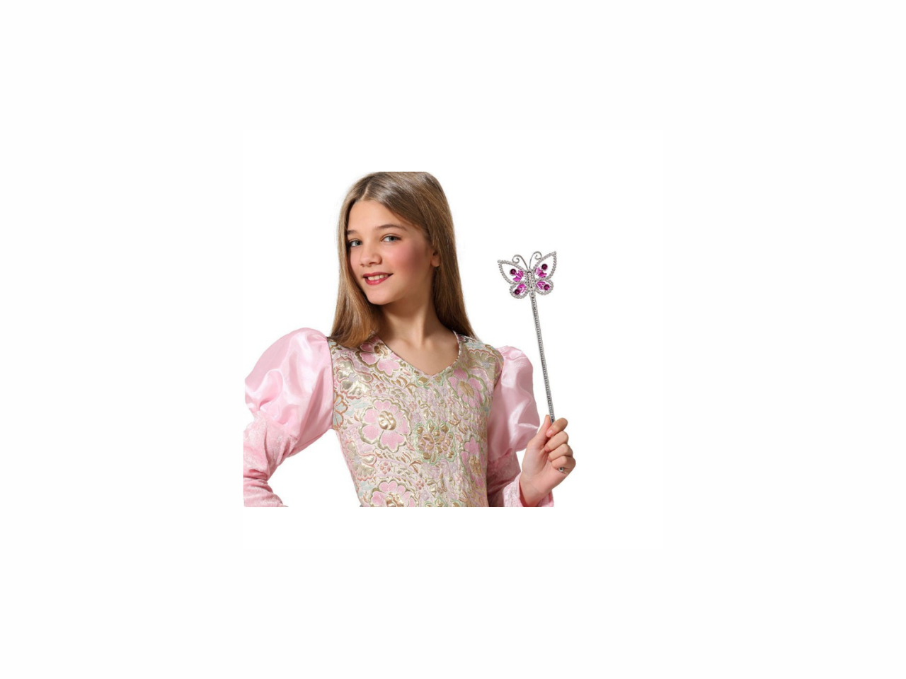 Carnival Pink Princess Wand 34CM