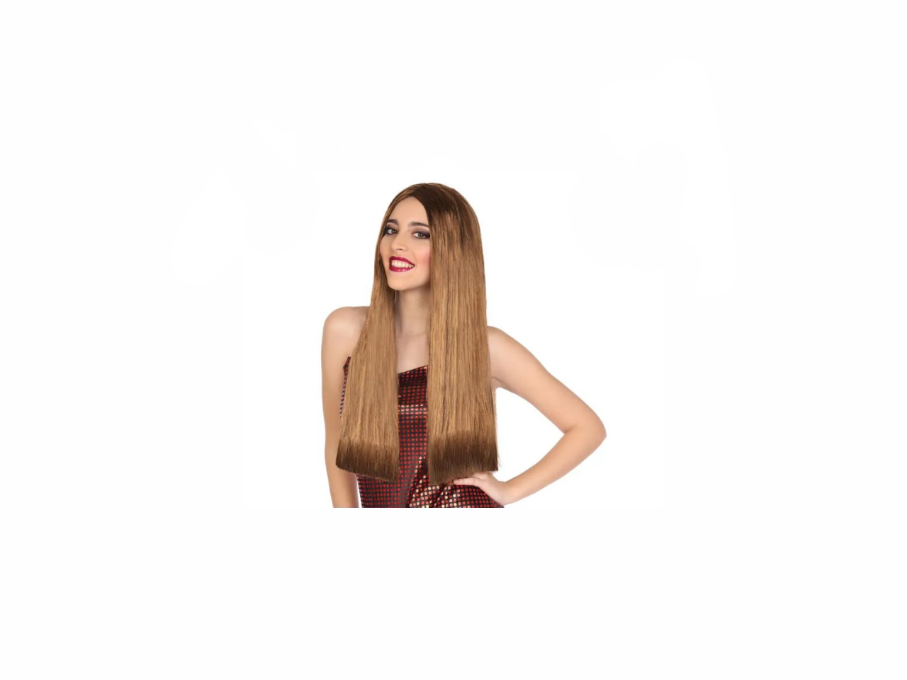 Carnival Long Wig | Brown
