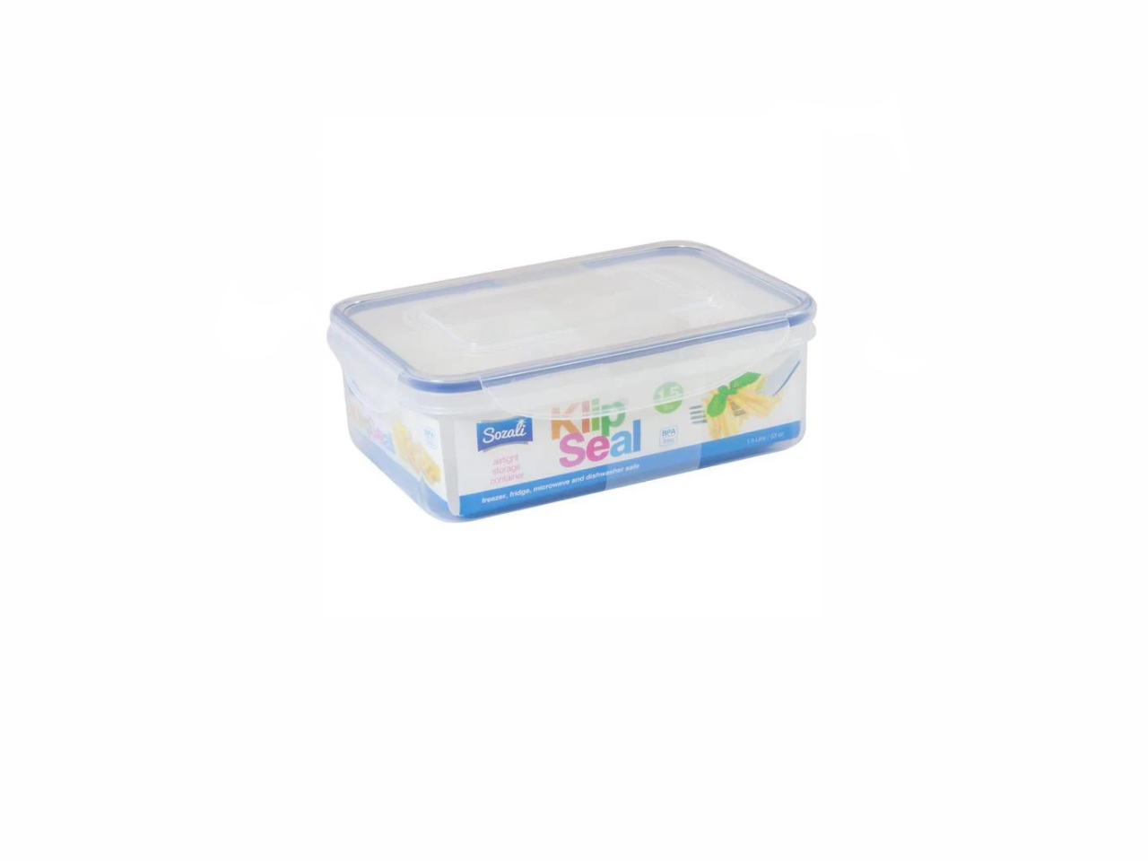 Klip Seal Airtight Rectangle  Container | 1.5L
