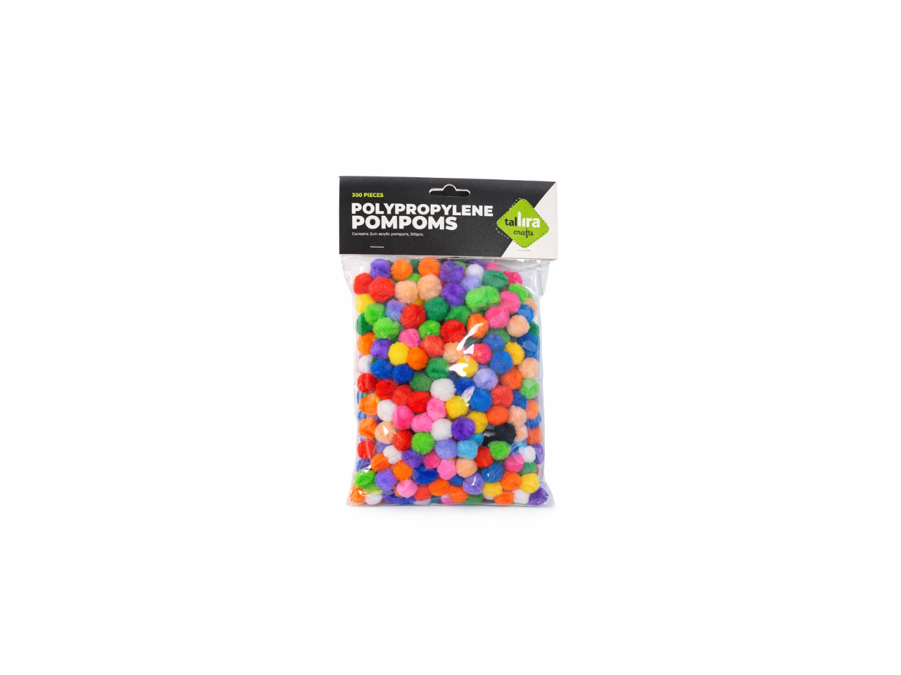 Polypropylene  Pom Poms | 300 Pcs