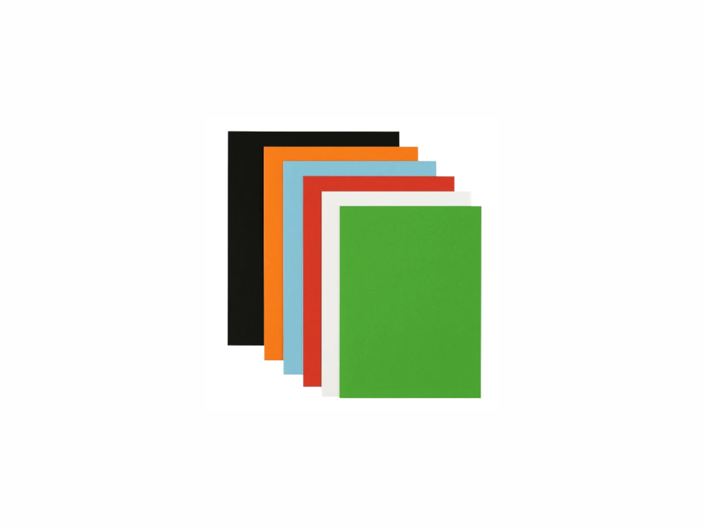 Coloured Cardboard Paper