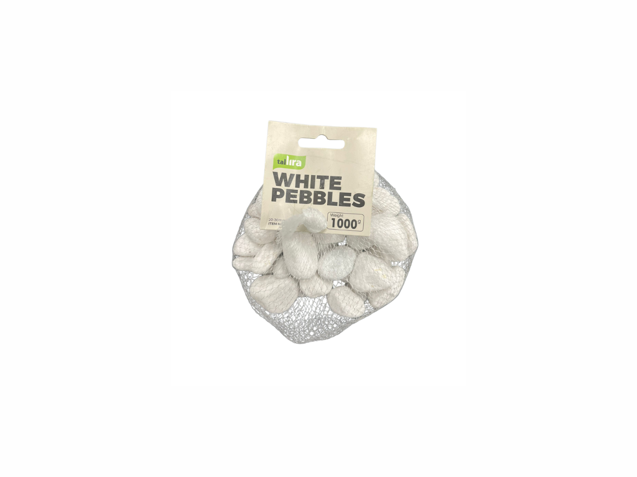 White Pebbles  20-30MM | 1000G