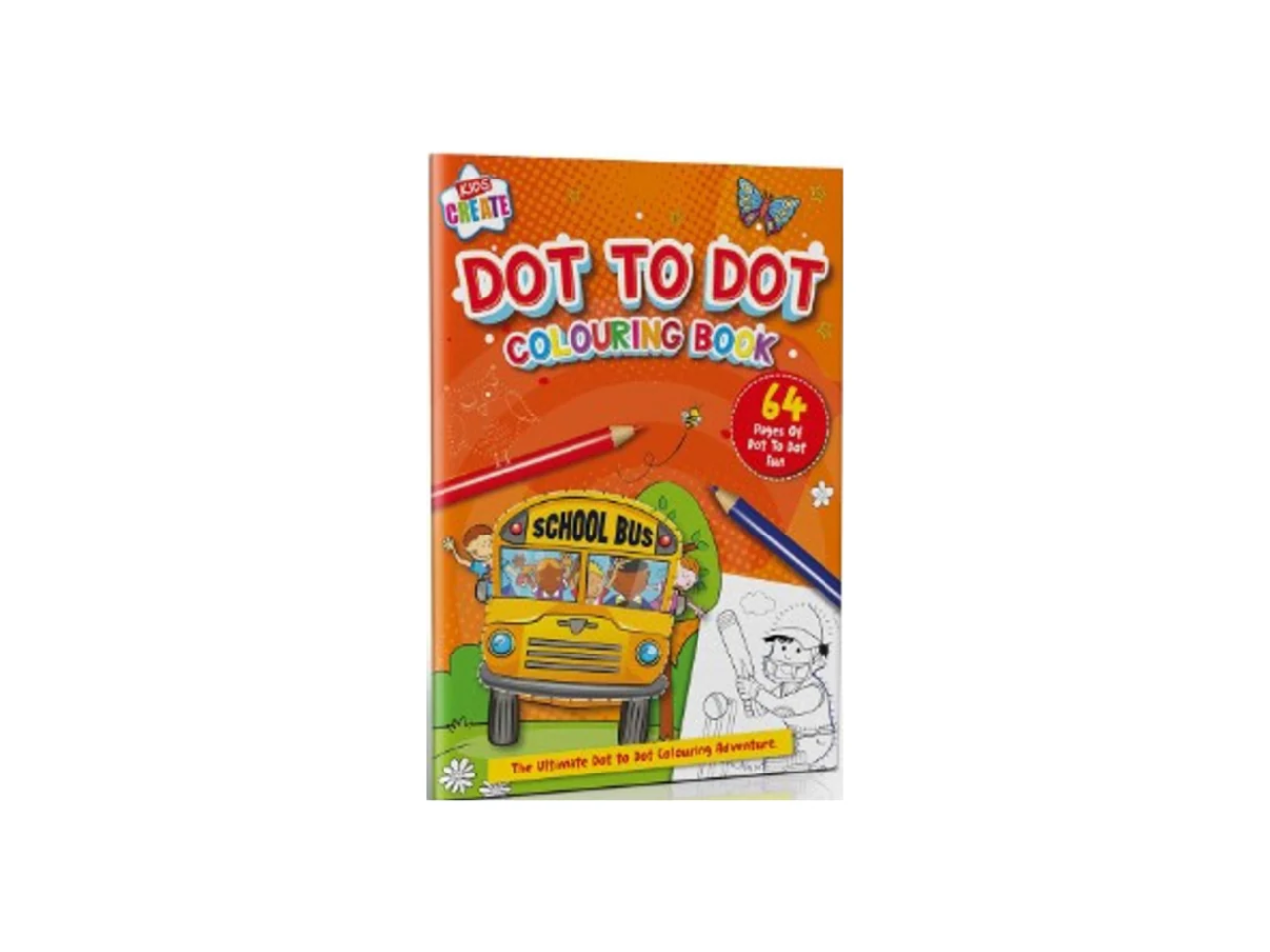 Kids Create | Dot To Dot Colouring Books