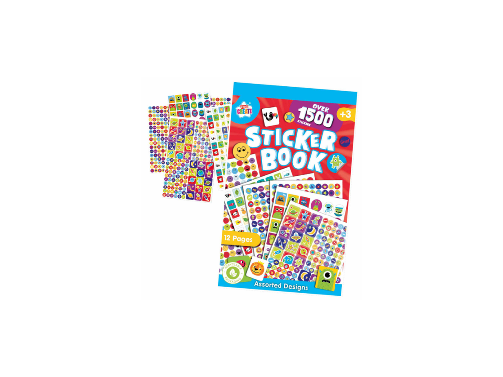 Sticker Book | 1,500 Pcs
