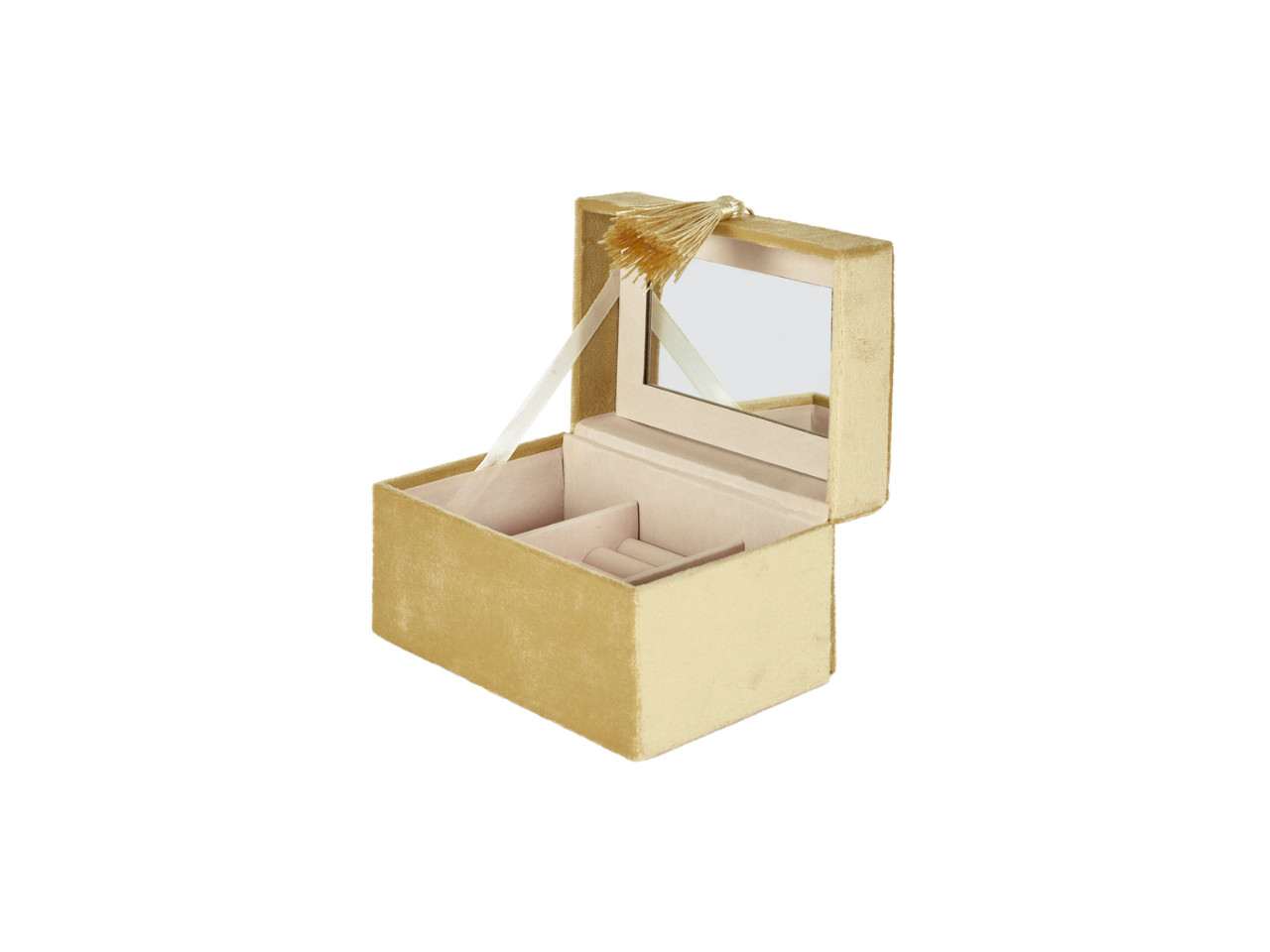 Velvet Jewellery Box | 14cm