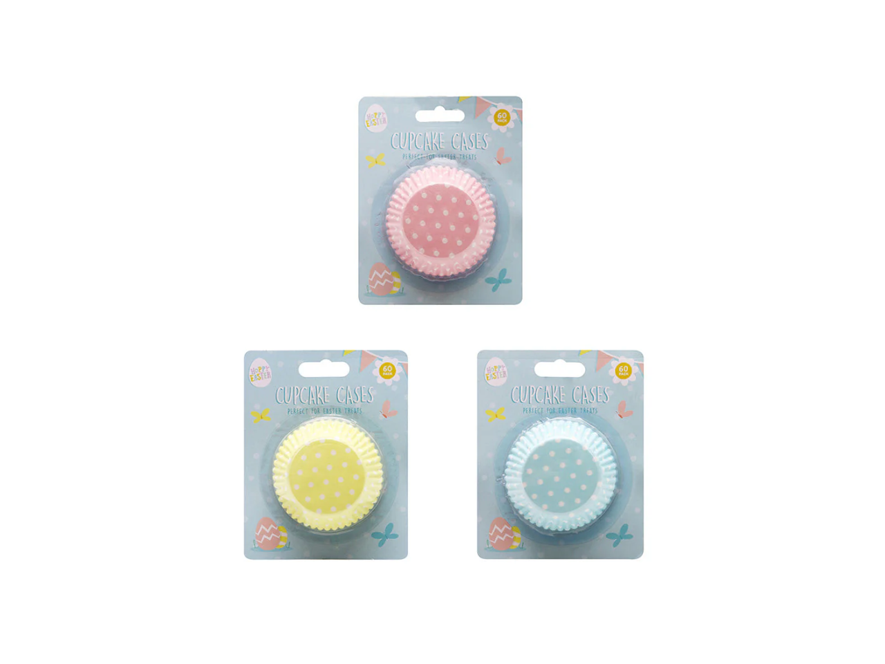 Easter Cupcake Cases | Pack of 60 Pcs
