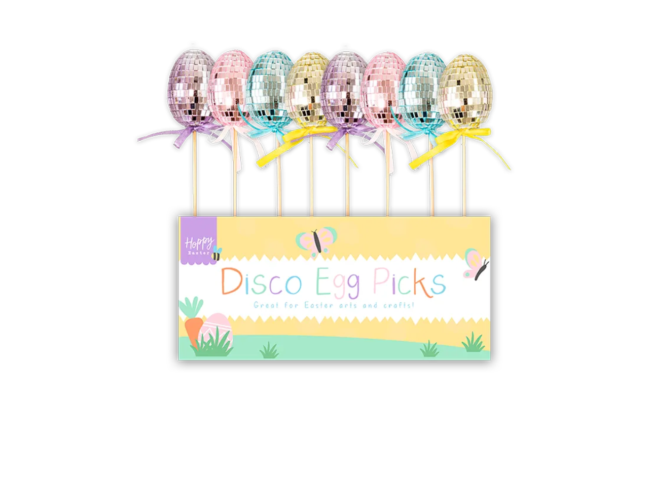 Easter Disco Egg Picks | 27.5CM